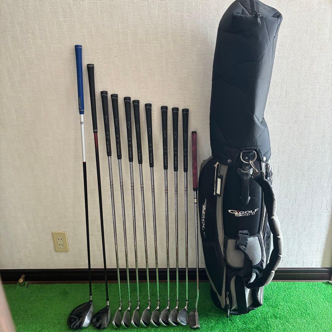 ゴルフクラブセット　テーラーメイド・キャロウェイ