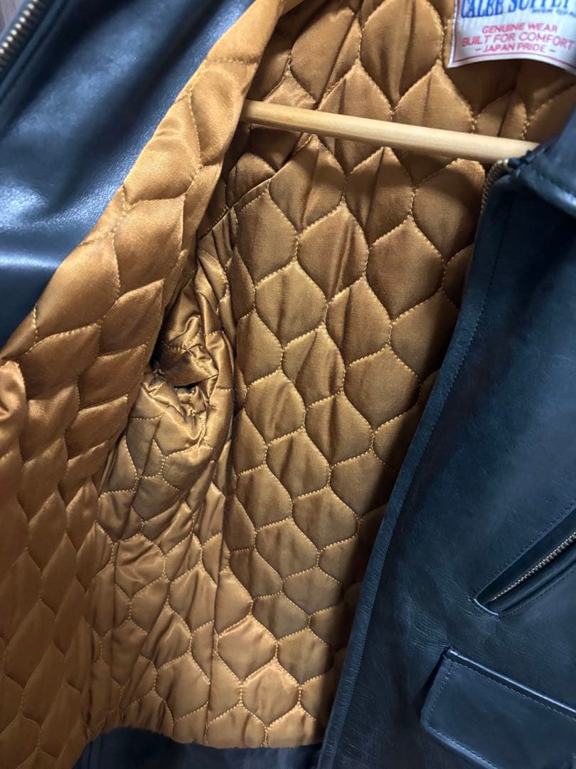 CALEE SUPPLY CO. ブラックレザージャケット L