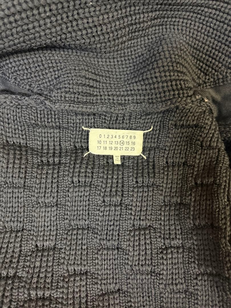 Margiela ショールカラーカーディガン