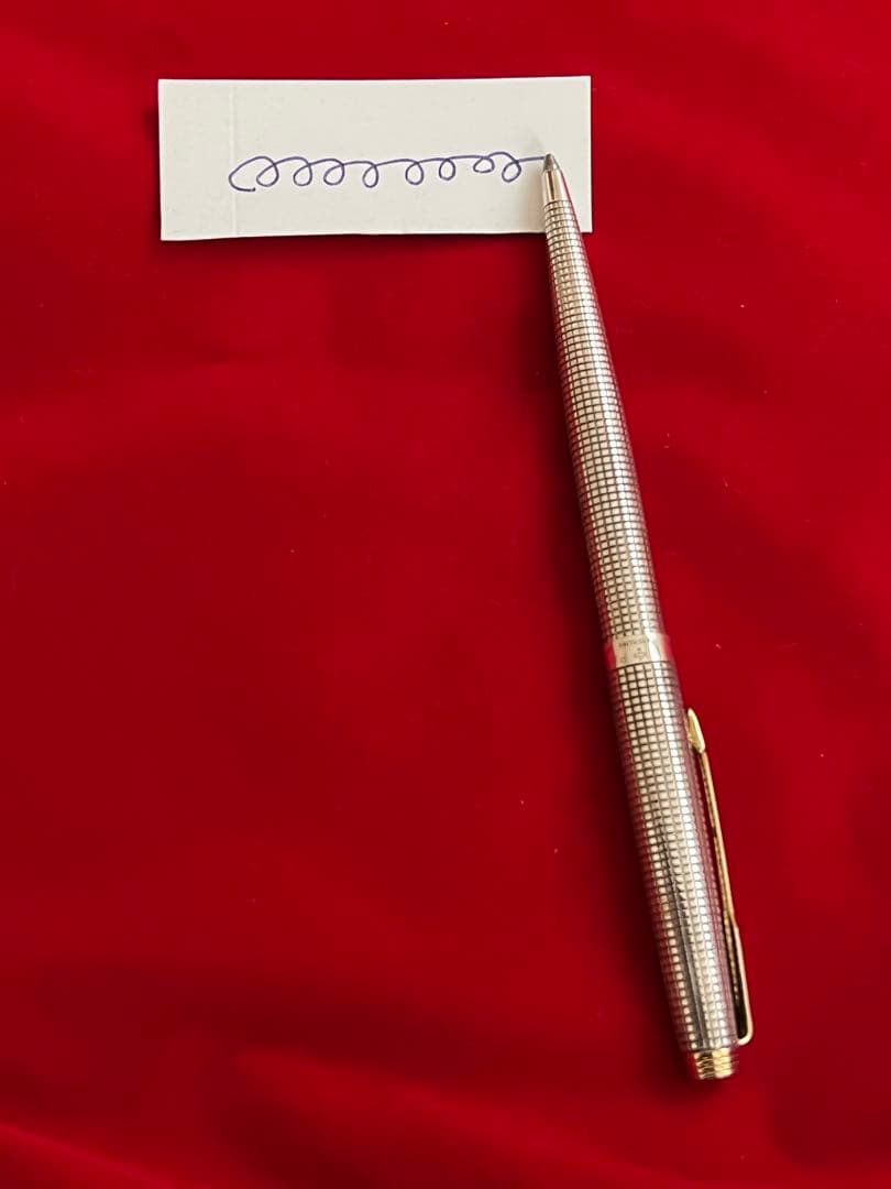 パーカーボールペン75 シズレ スターリングシルバーケース付‼️美品‼️