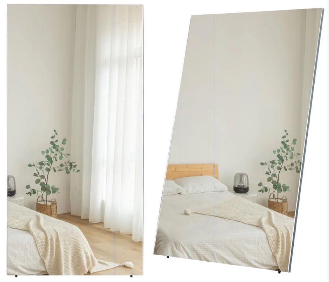 軽壁掛け鏡160x100cm銀