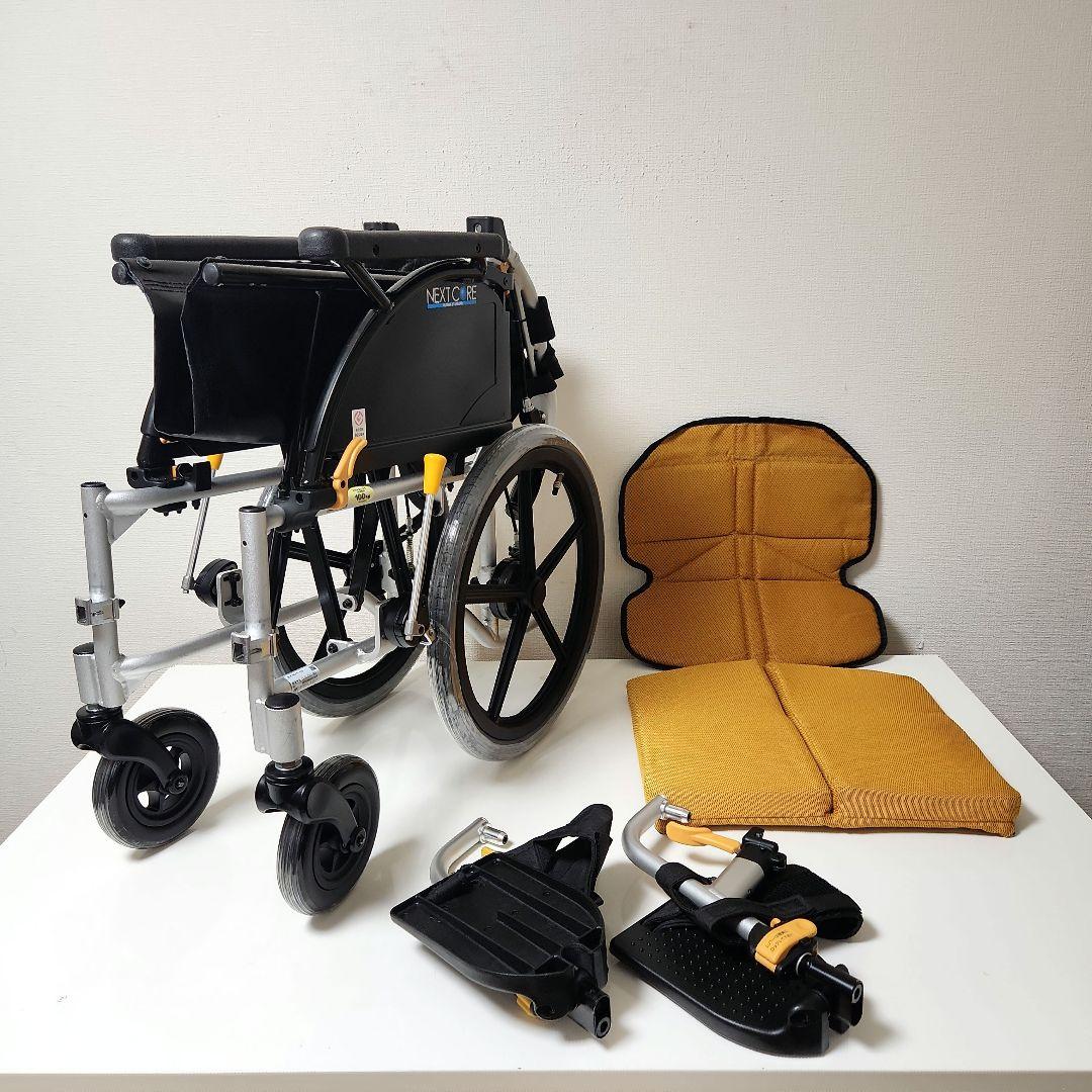 松永製作所　介助用　多機能　軽量コンパクト　車椅子　NEXT-41B