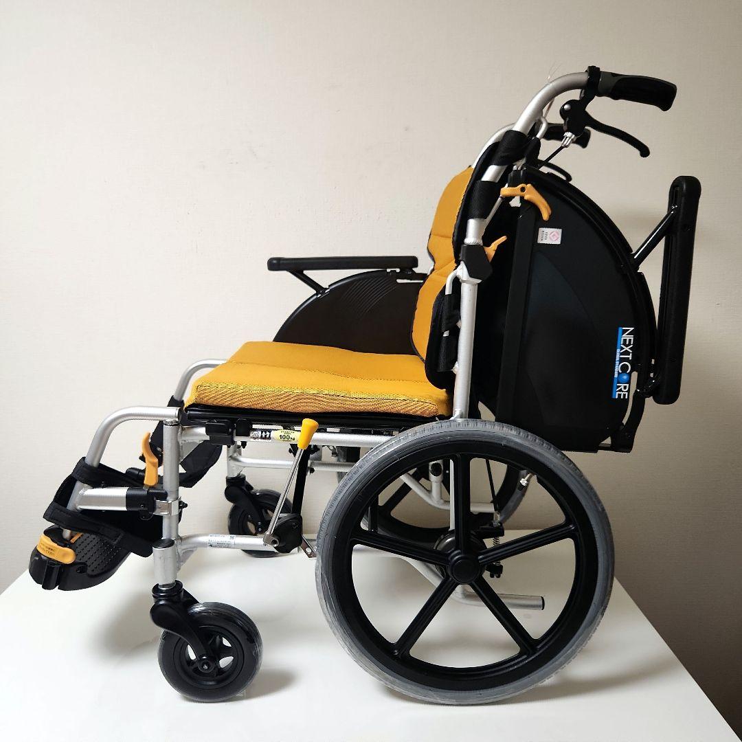 松永製作所　介助用　多機能　軽量コンパクト　車椅子　NEXT-41B
