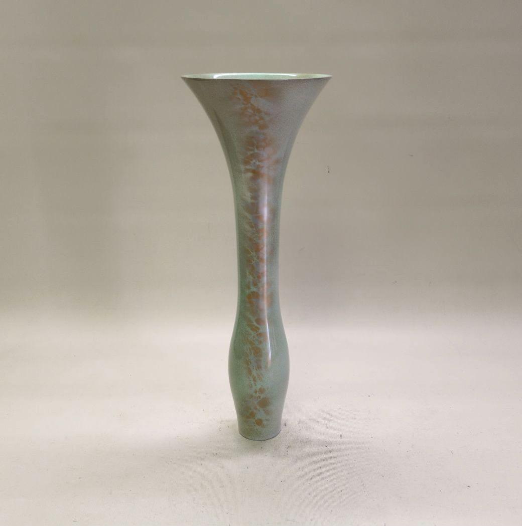 銅製花器　池坊好み　池坊花器