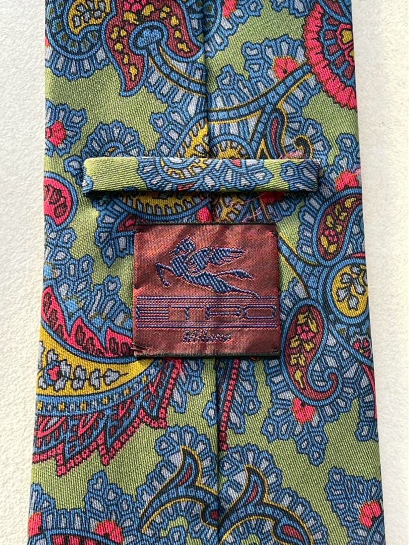 【極美品】ETROシルク ペイズリー柄 他　ネクタイ 3本セット