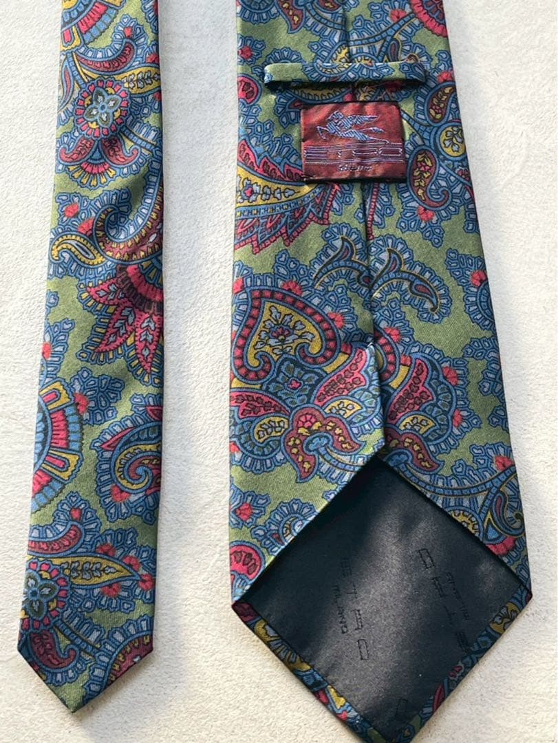 【極美品】ETROシルク ペイズリー柄 他　ネクタイ 3本セット