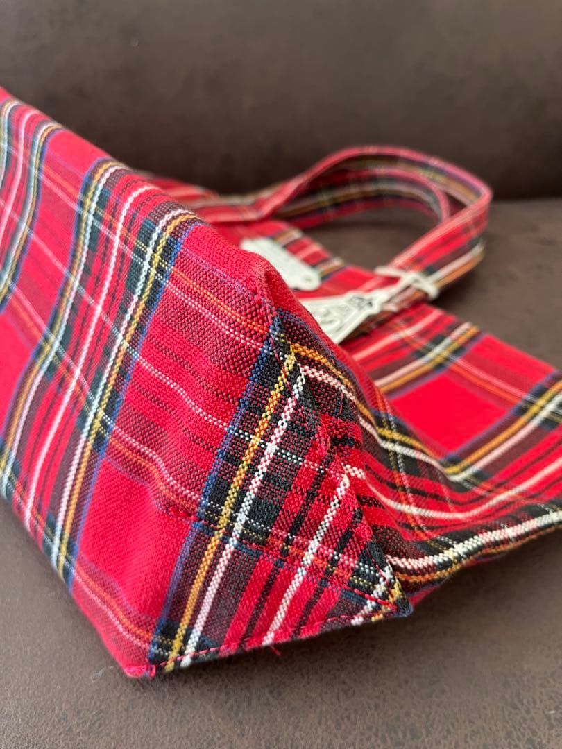 R & D.M.Co-(オールドマンズテーラー)タータンチェックトートバッグS