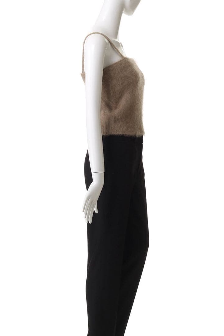 今季 ebure カシミアファーニット キャミソール 58300