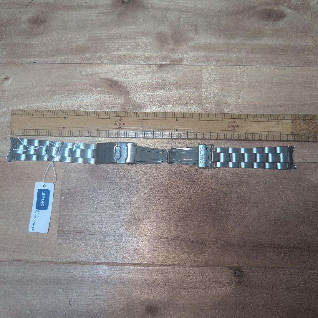 【未使用】SEIKO 時計バンド 20mm ステンレスブレス 海外モデル