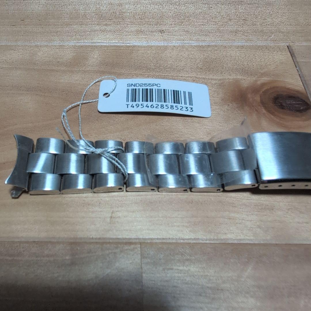 【未使用】SEIKO 時計バンド 20mm ステンレスブレス 海外モデル