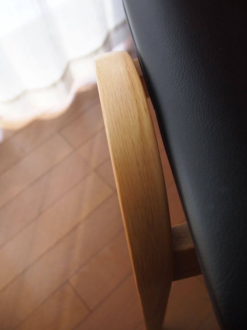 ミナペルホネン 秋田木工 剣持スツールD ナラ材 希少 タンバリン チェア 生地