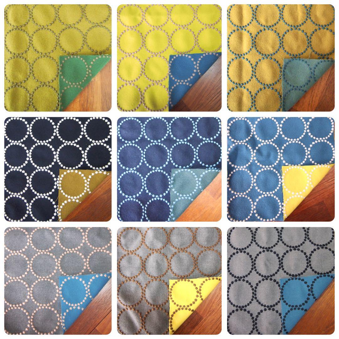 ミナペルホネン 秋田木工 剣持スツールD ナラ材 希少 タンバリン チェア 生地