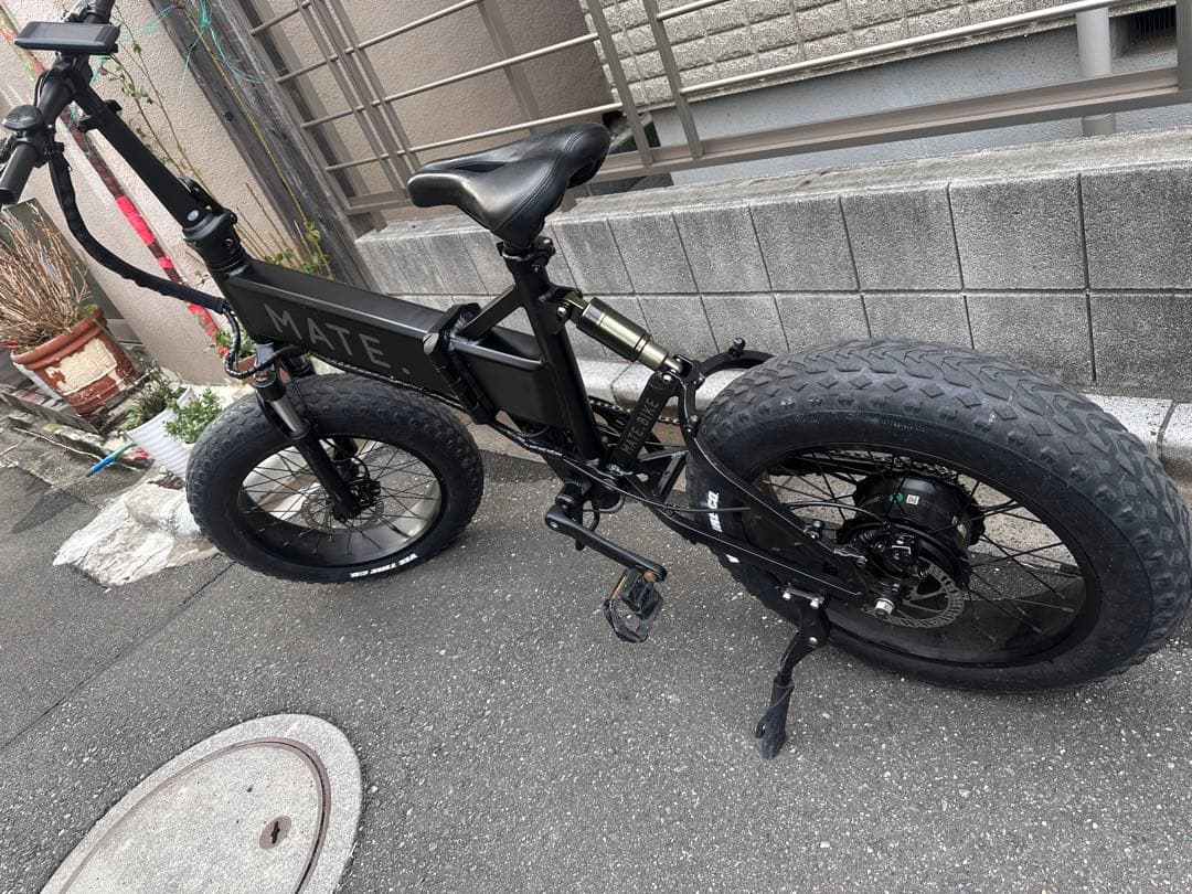 MATE X 電動アシスト自転車 ファットタイヤ