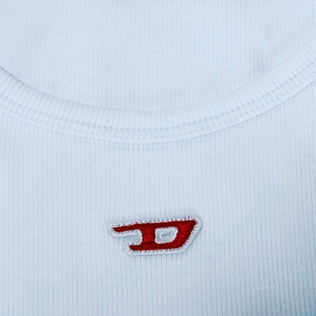 新品【DIESEL】T Lifty D ノースリーブTシャツ ロゴ クルーネック