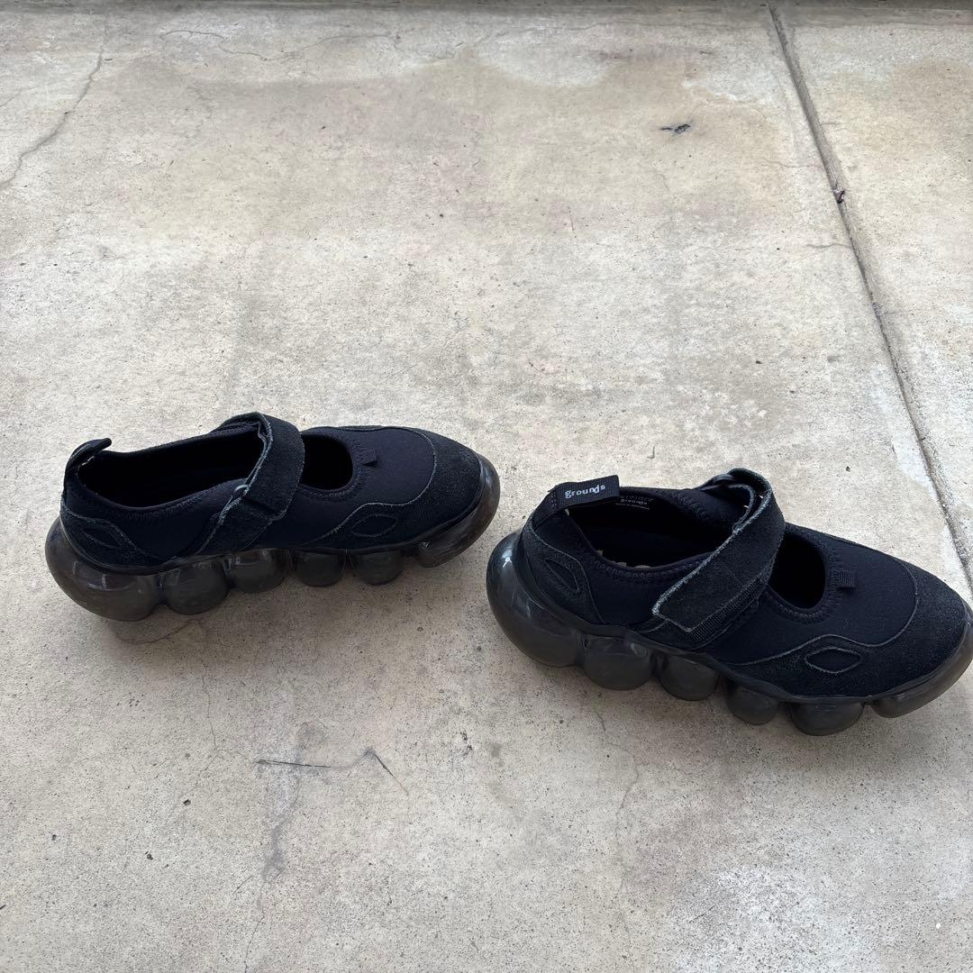 grounds / JEWELRY MARY JANE　BLK×BLK