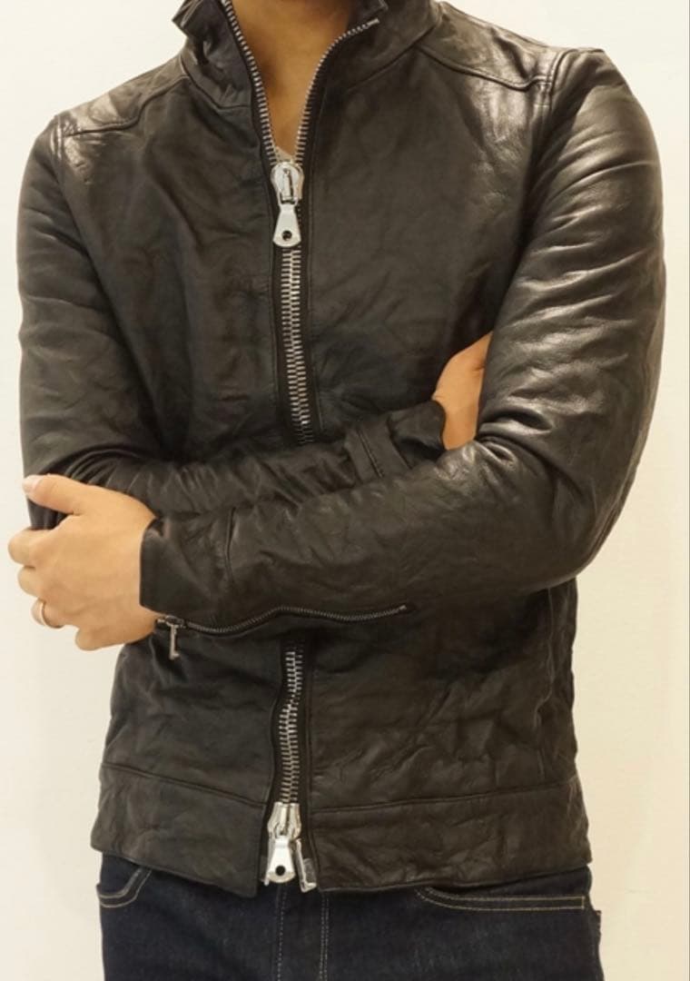 junhashimoto BIG ZIP INNER RIDERS ブラック