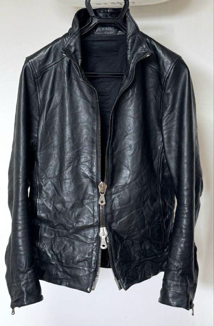 junhashimoto BIG ZIP INNER RIDERS ブラック