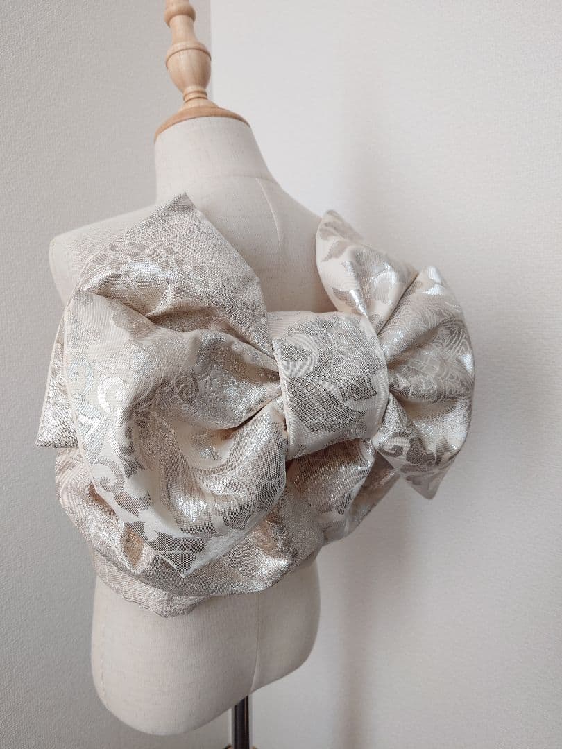 七五三　ハーフ成人式　大人用袋帯からの作り帯　1点物