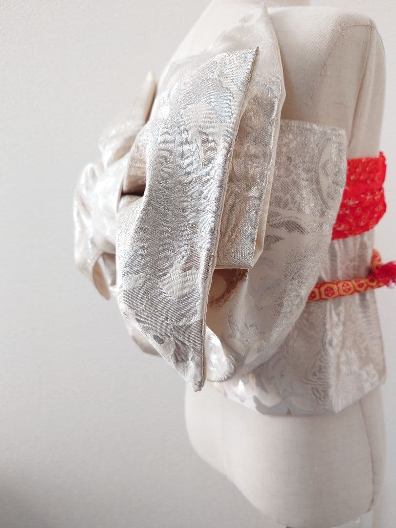 七五三　ハーフ成人式　大人用袋帯からの作り帯　1点物