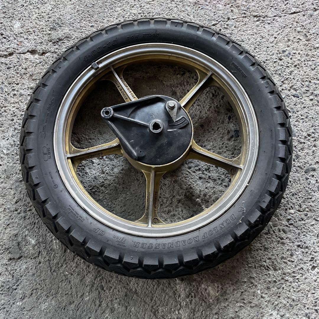 値下げ　Z250LTDリア18インチ4.00-18