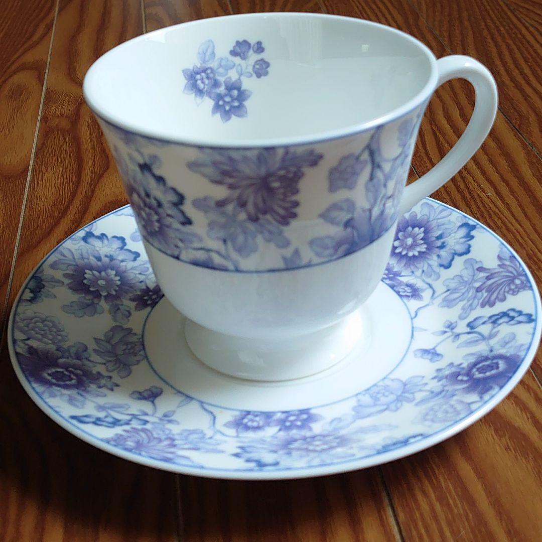 ロイヤルウースター　オリエンタルブルー　ティーセット&ケーキ皿