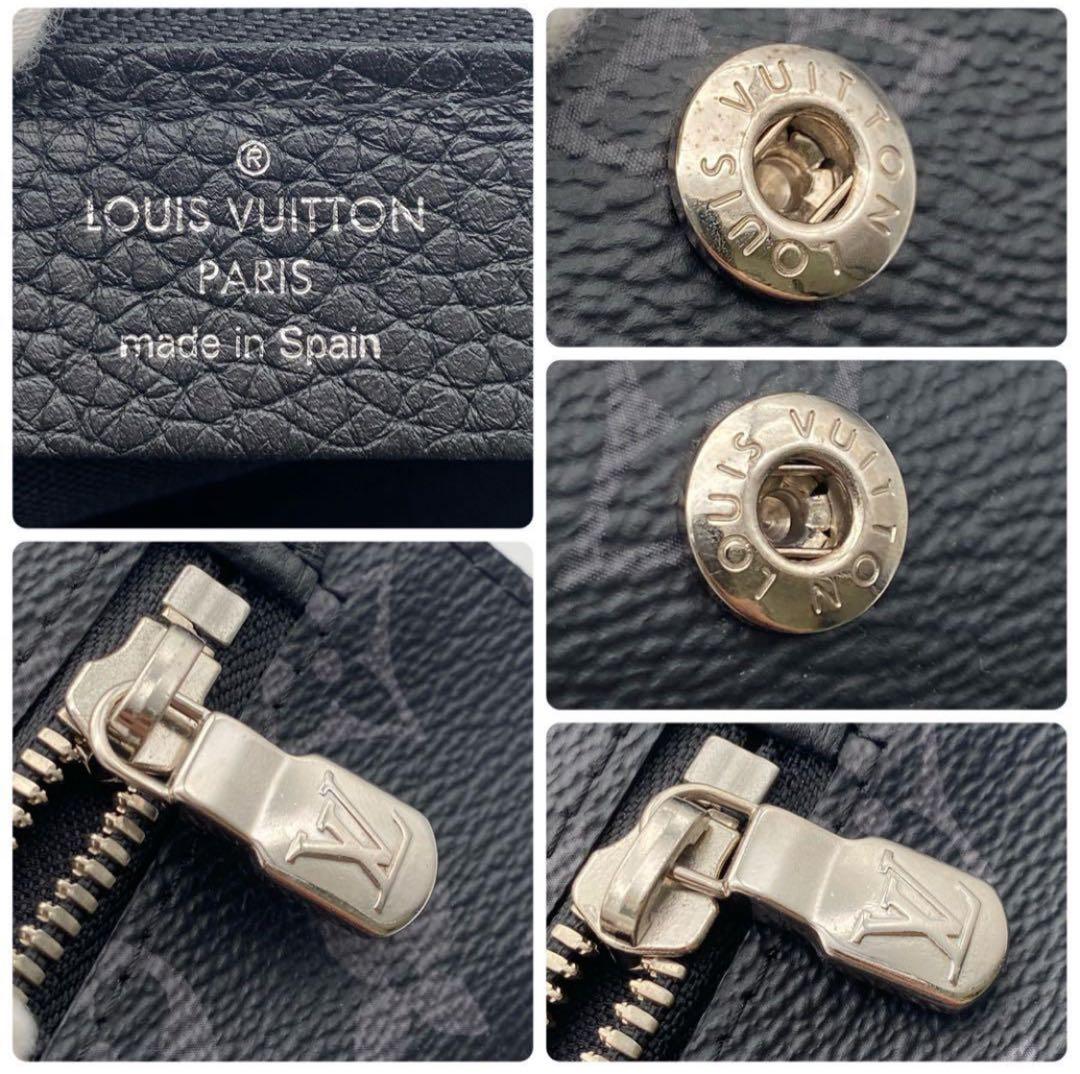 ルイヴィトン カバ ヴォワヤージュ NV エクリプス トートバッグ ブラック