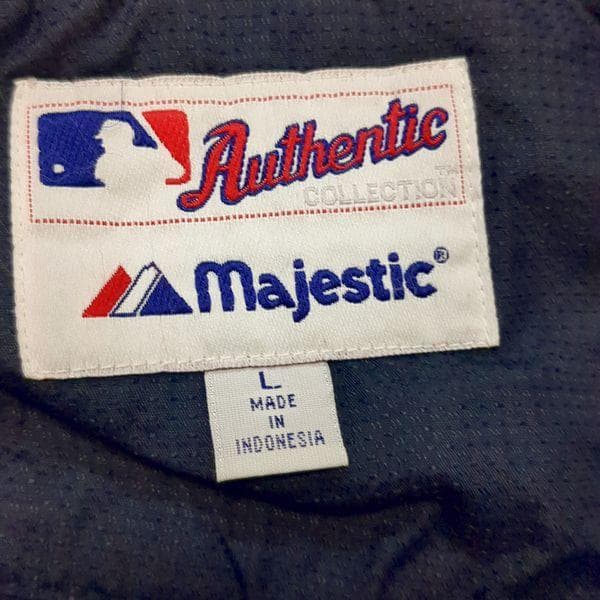 ヤンキース マジェスティック ブルゾン L ヴィンテージ スタジャン ジャケット