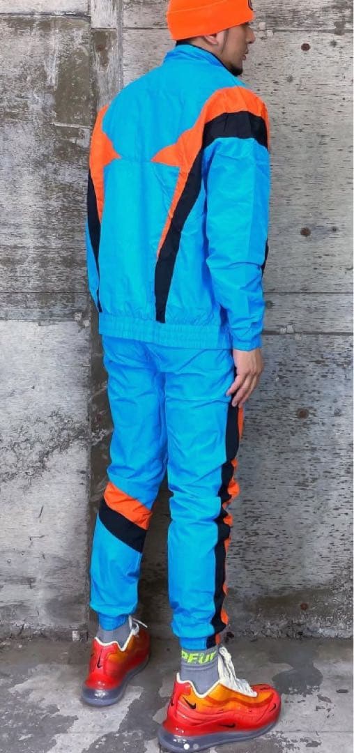 【希少モデル】SAPEurナイロンジャージ上下セットアップXLサイズ