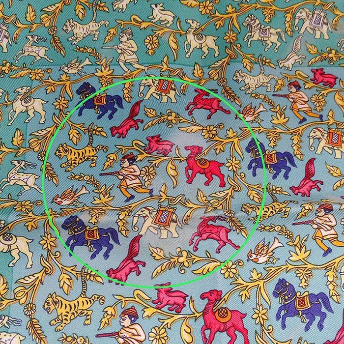 エルメス HERMES スカーフ カレ45 レディース