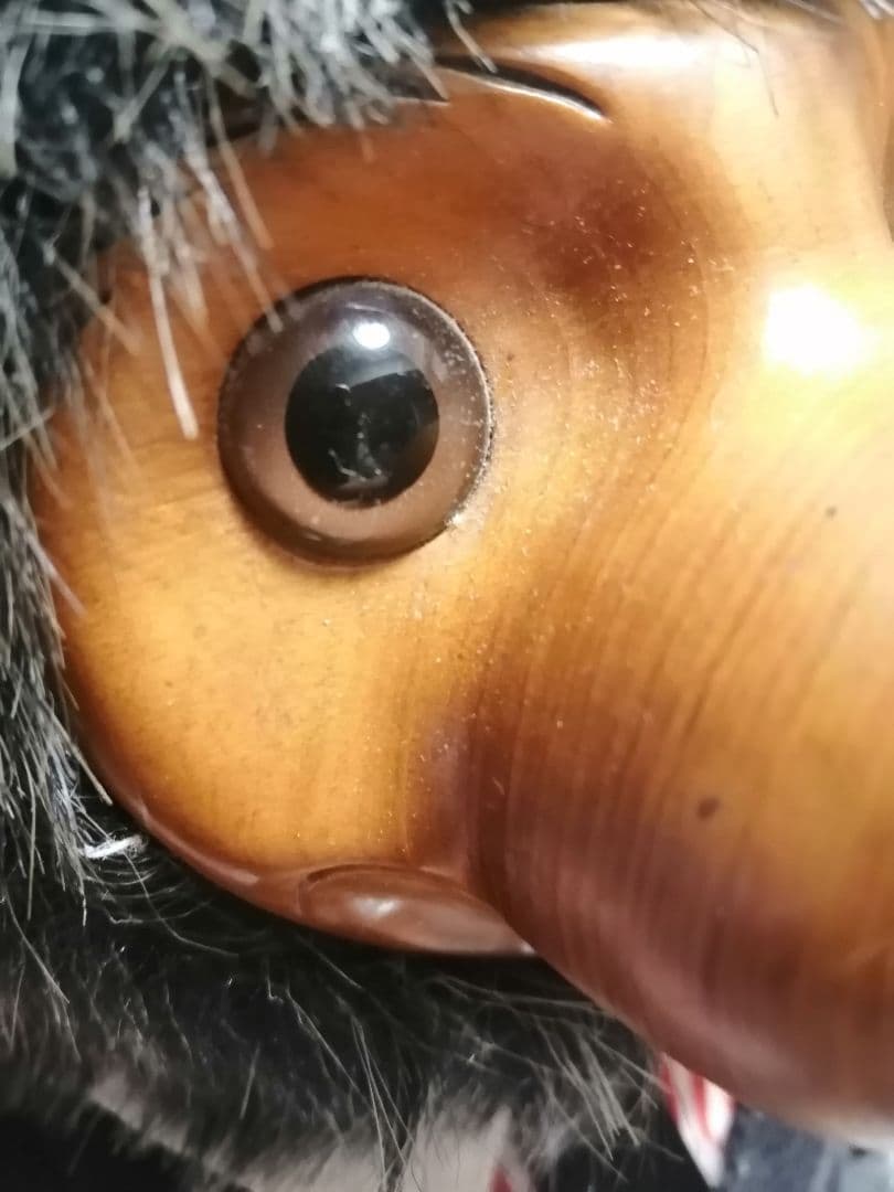 熊ぬいく・木彫り・熊・人形