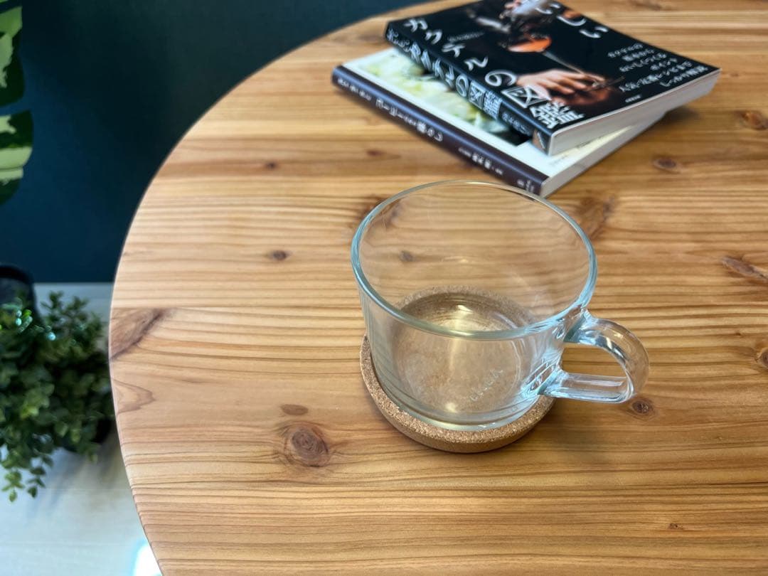 【送料無料】 ローテーブル 丸形 90cm 杉 アイアン ボルト連結脚