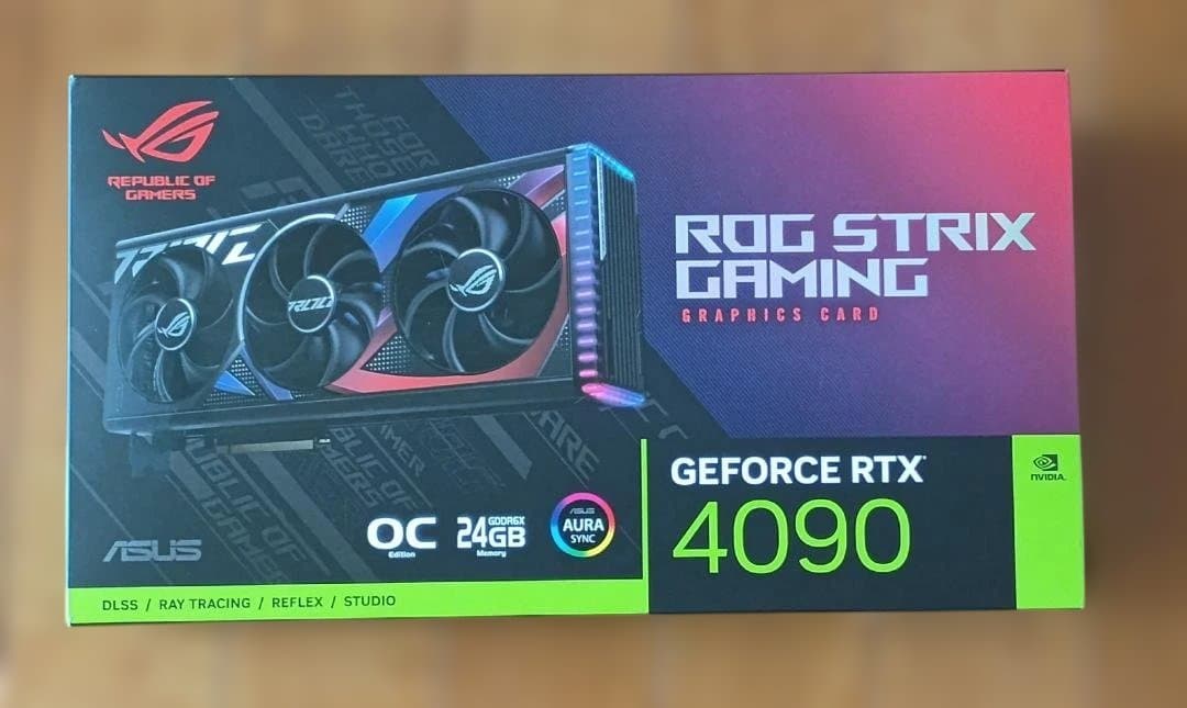 Rog strix GeForce RTX 4090 (作動確認済)