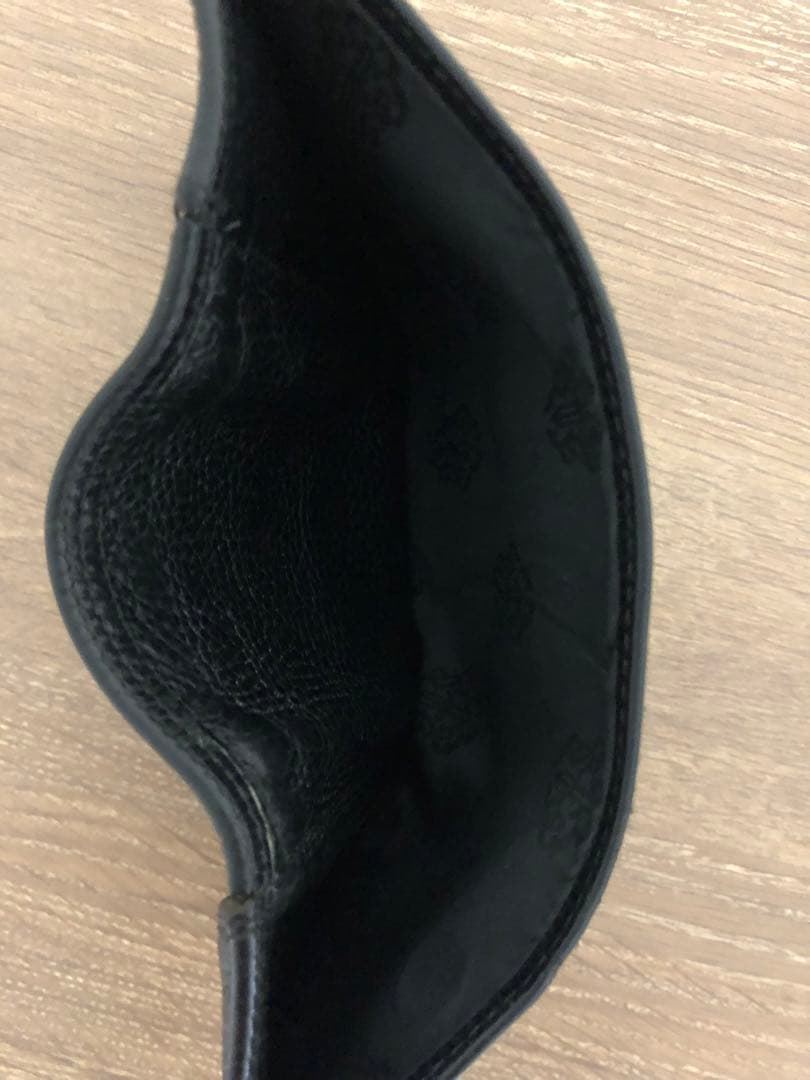 クロムハーツ3フォールド　セメタリークロスパッチ　ヘビーレザー