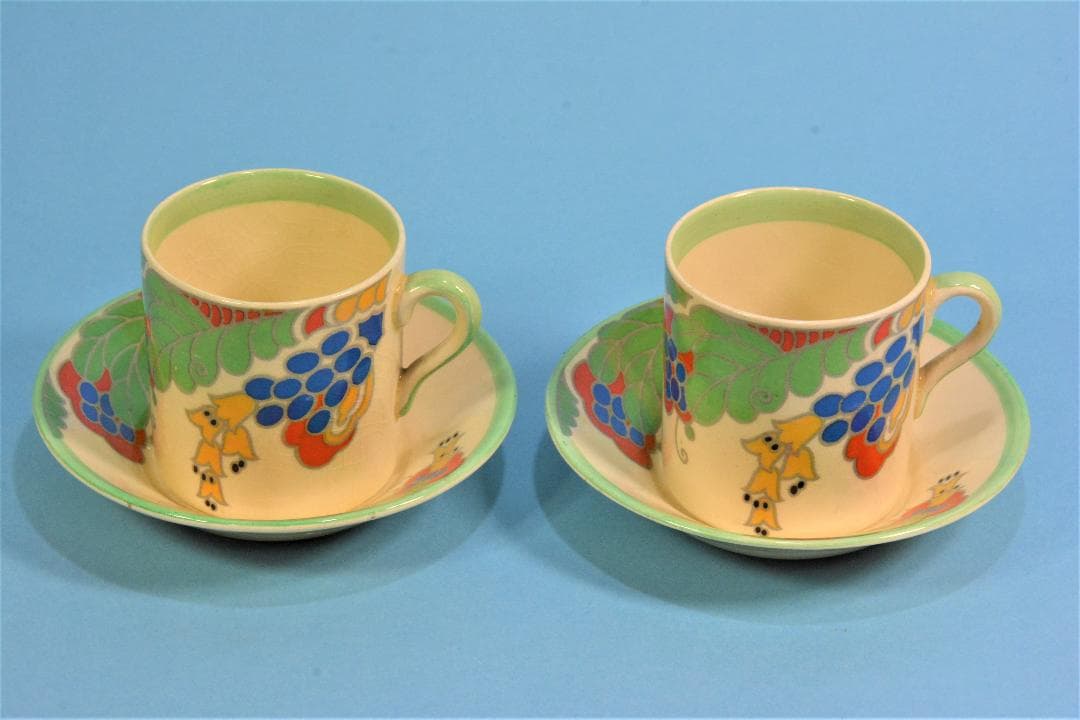 【英国ビンテージ】ロイヤル・ドルトンのデミタス(2客セット)