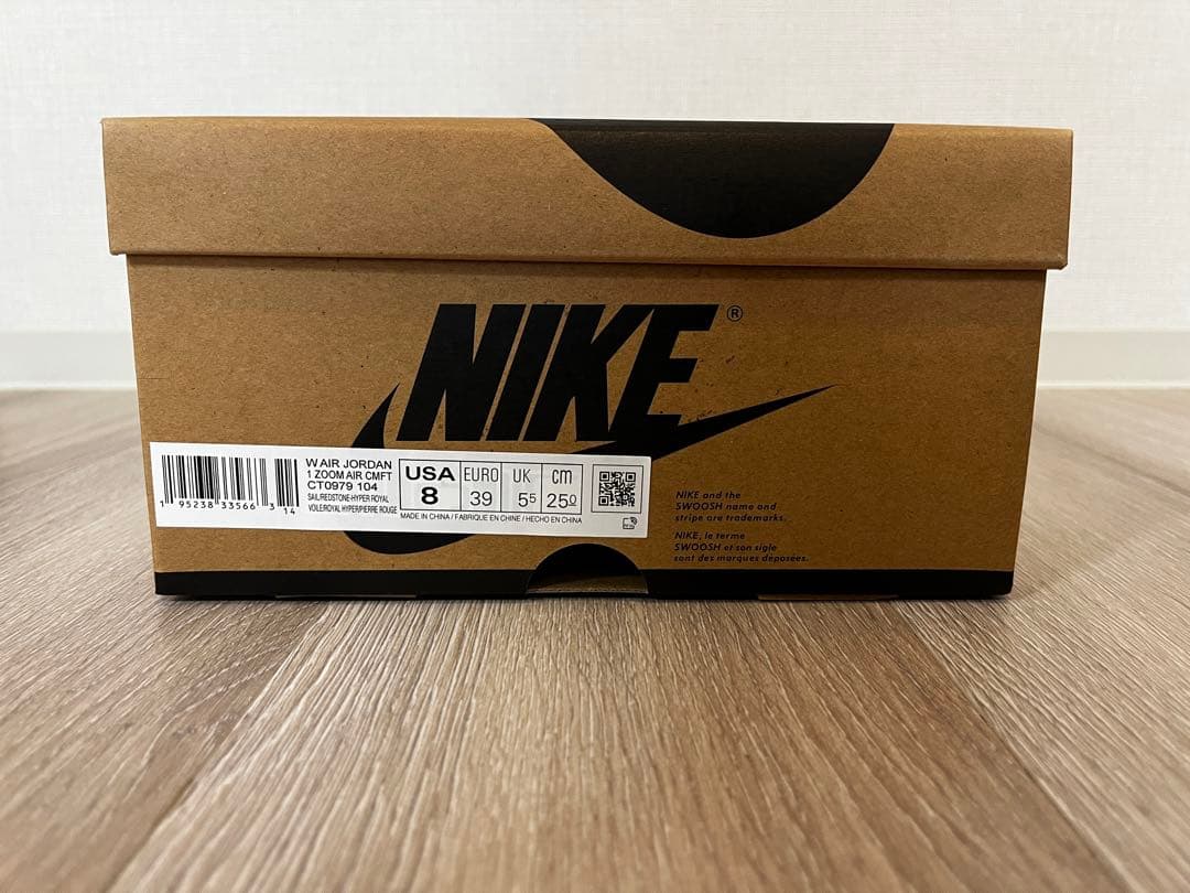 NIKEナイキ ウィメンズ エアジョーダン1 ズーム エアCMFT 25cm