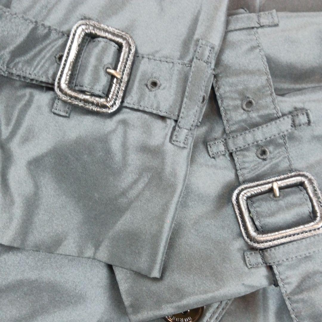 バーバリー ロンドン　トレンチコート　黒　46　大きいサイズ　ライナー欠品