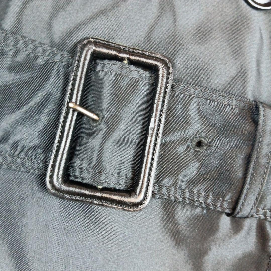 バーバリー ロンドン　トレンチコート　黒　46　大きいサイズ　ライナー欠品