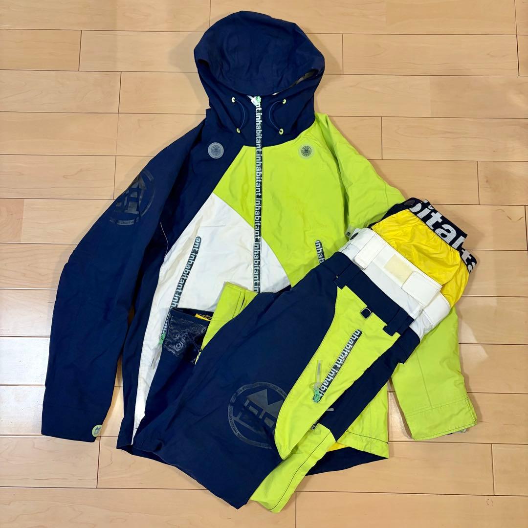 インハビタント　スノーボードウェア 上下セット Sサイズ