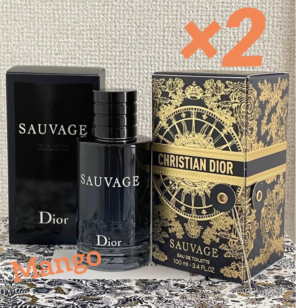 Dior ディオール ソヴァージュ　オードゥ トワレ 100ml×2