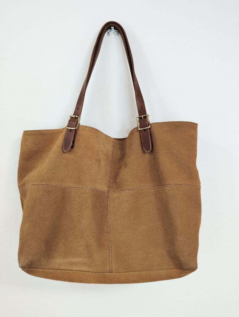 Butler Verner Sails 牛革スウェード トートバッグ