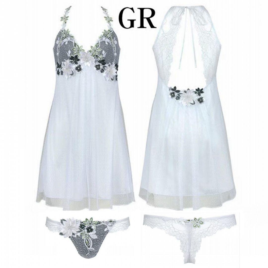 新品 サルート 24G 風と共に去りぬ ナイトドレス ソング Mサイズ2点セット