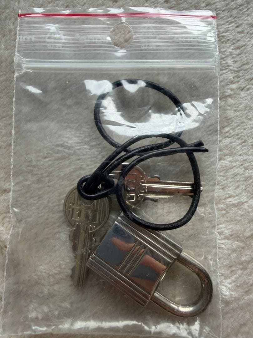 HERMES エルメス エールラインMMトート カデナ・鍵付