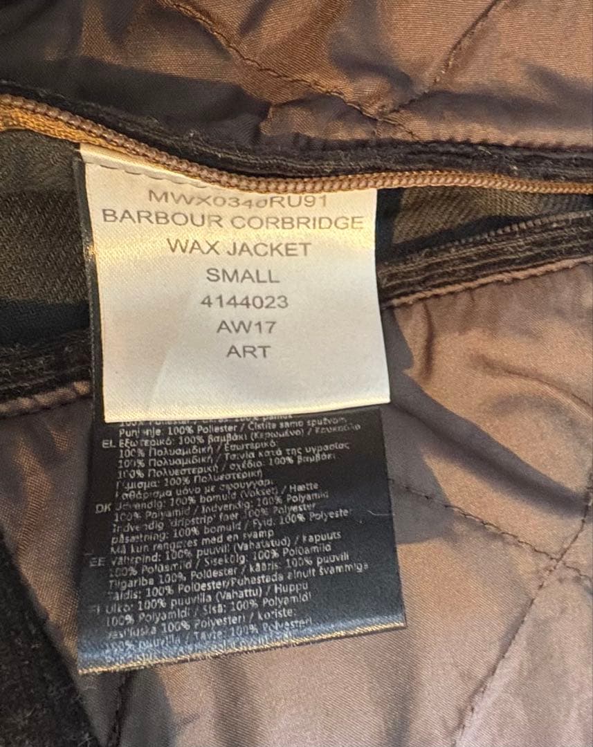 【週末特価】Barbour corbrighe ブラック