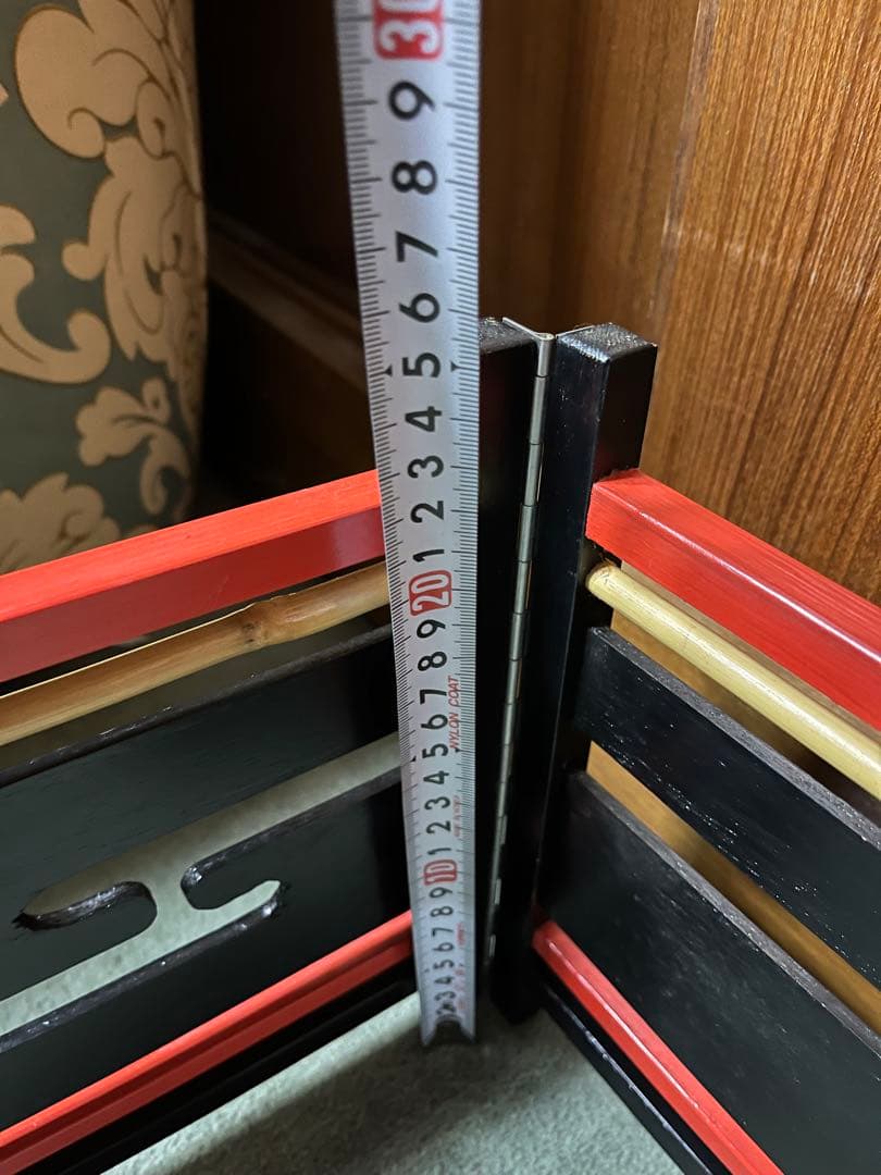 煎茶道具　風炉先　炉屏風　アンティーク　結界　衝立　パーテーション