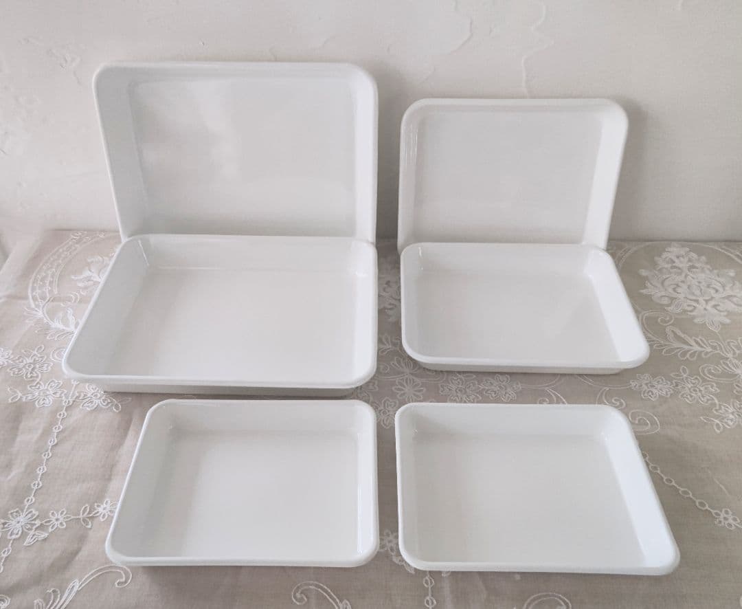 【新品未使用】野田琺瑯 ホワイトシリーズセット28点＋おまけ1点