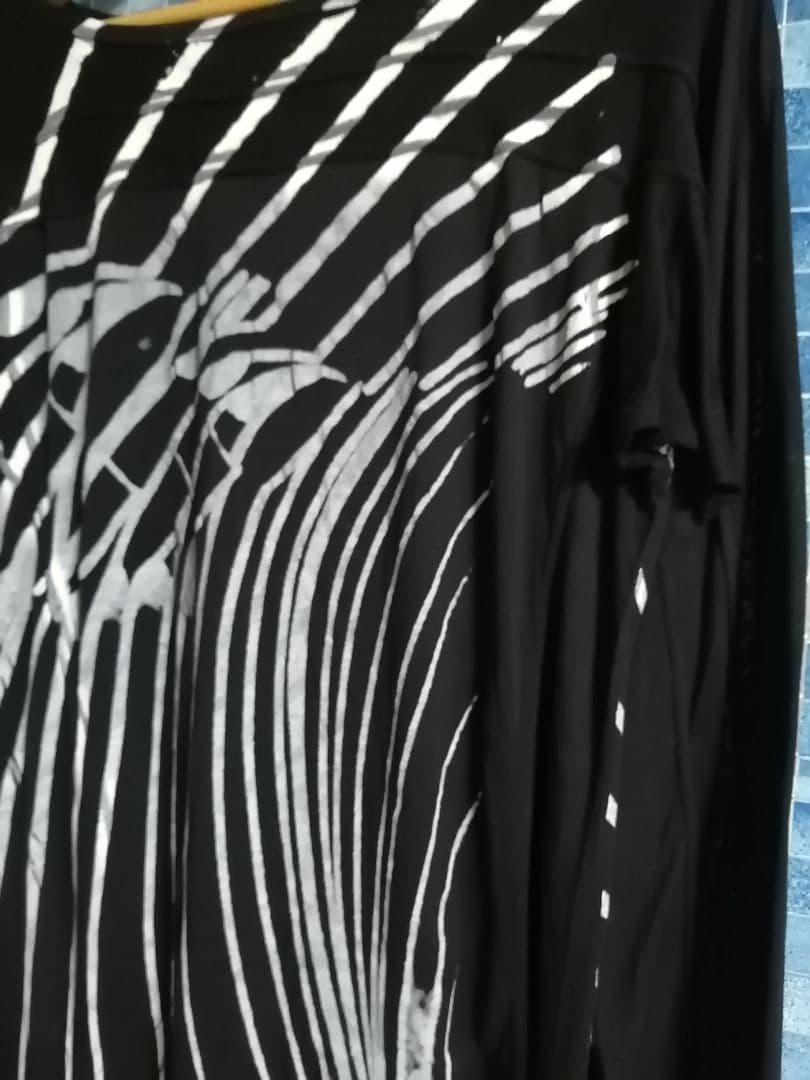 【黒 2013AW】即完売 JULIUS ガスマスク BIG ロンＴ カットソー