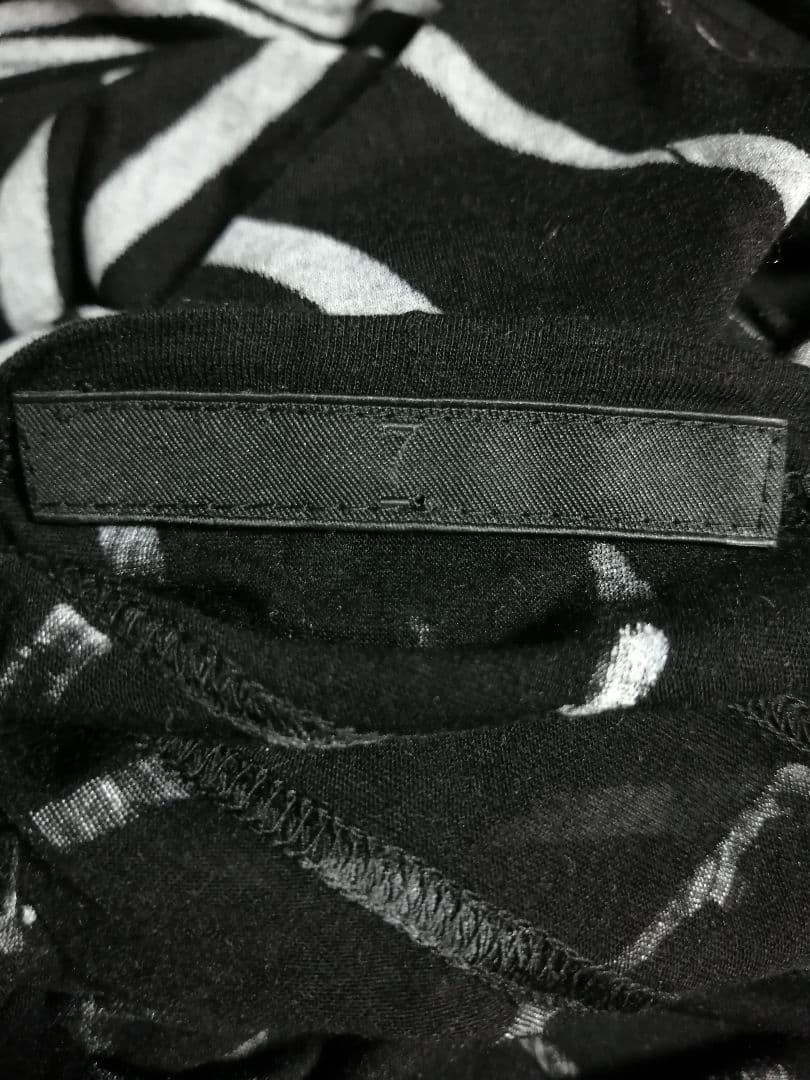 【黒 2013AW】即完売 JULIUS ガスマスク BIG ロンＴ カットソー