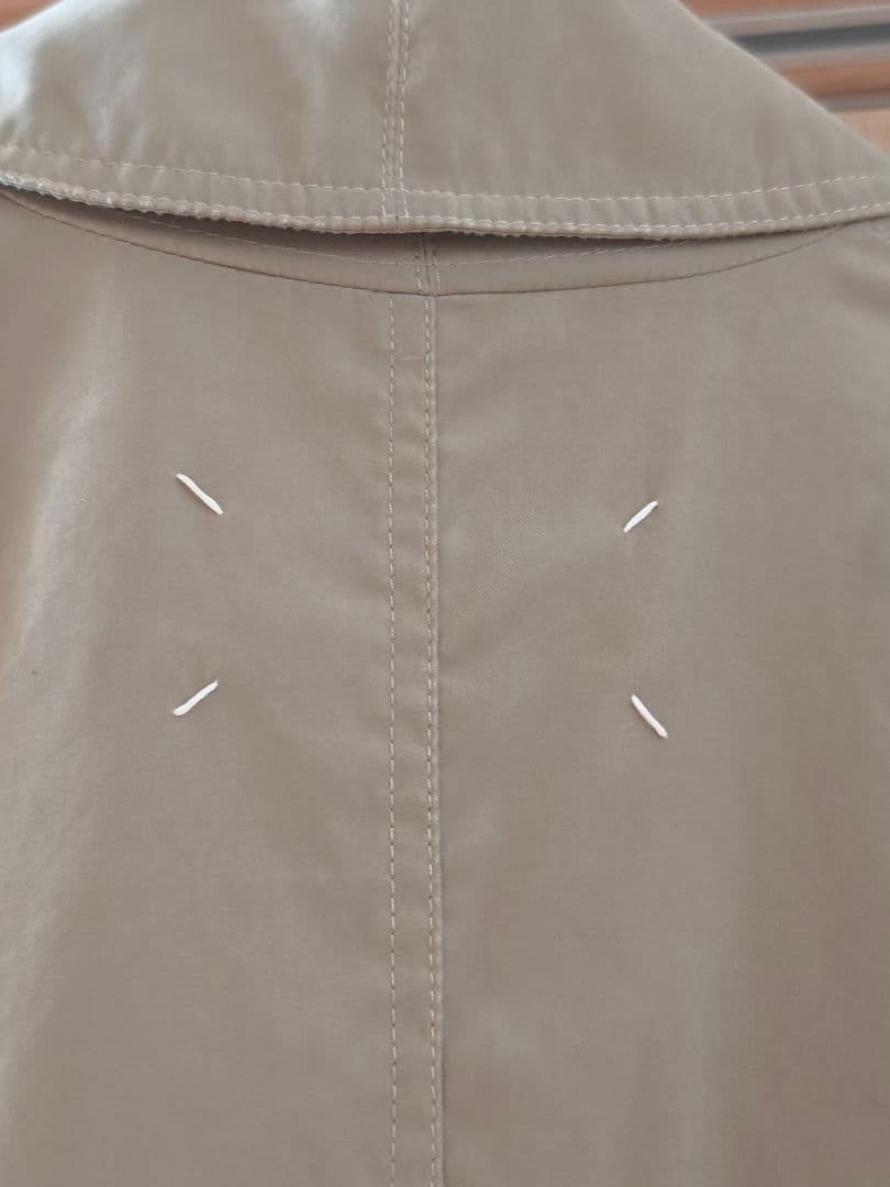 Maison Margiela ピーチコットン トレンチコート 23ss