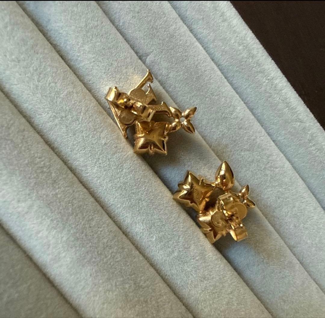 【美品】ルイヴィトン　LOUIS VUITTON ピアス　ピュス ルルグラム