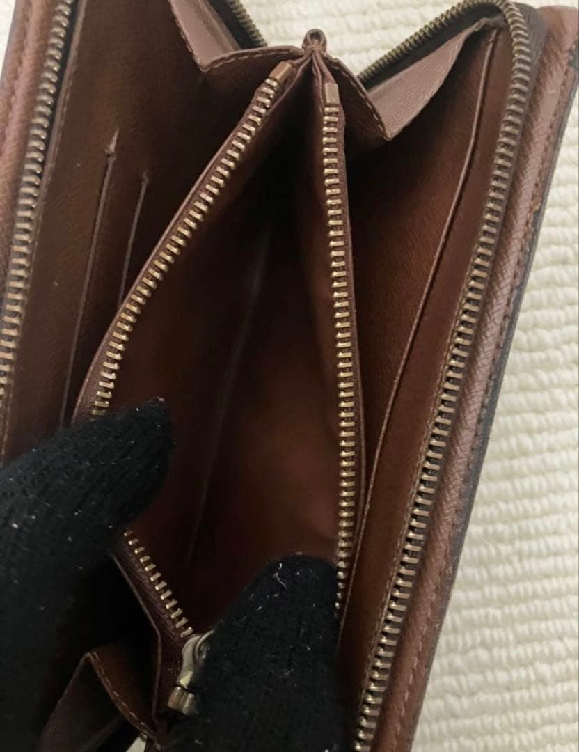 LOUIS VUITTON モノグラム ポルトモネジップ 長財布
